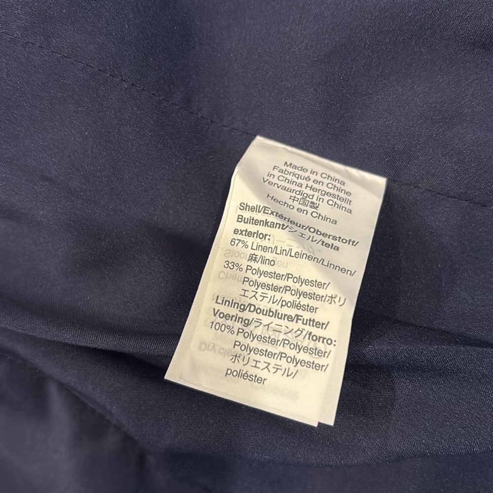 J.CREW Petite Parke blazer in bi-stretch linen cotton blend SIZE 00 - Picture 6 of 12